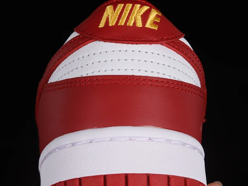 All Categories Nk SB Dunk Series Nk SB Dunk Low Low-top sneakers Foreign trade version Nk Dunk Low "Gym Red" white, red and gold SB low-top sports and leisure sneakers DD1391-602